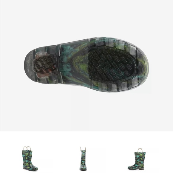 Western Chief Dino Light Up rain boots for kids - Picture 6 of 8